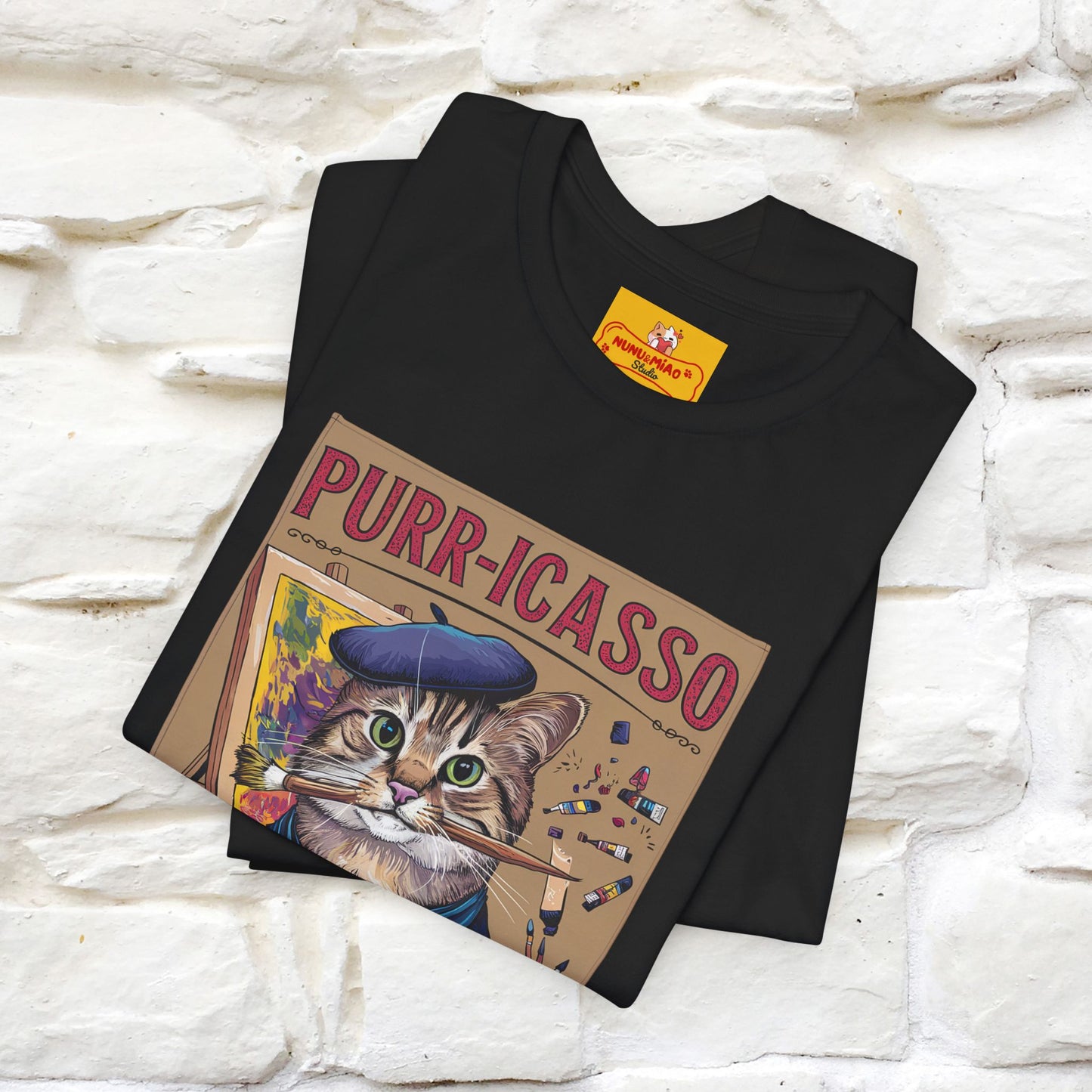 ''Purr-Icasso Masters Of Meows'' | CatT-Shirt | Nunu&Miao Studio