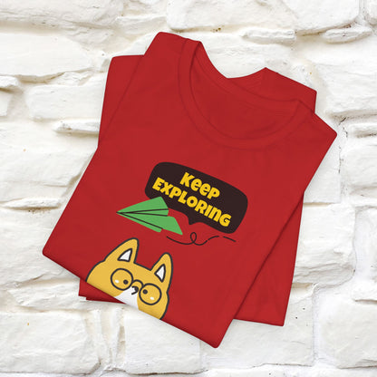 Keep Exploring T-Shirt for Men | 100% Cotton* Adventure Tee