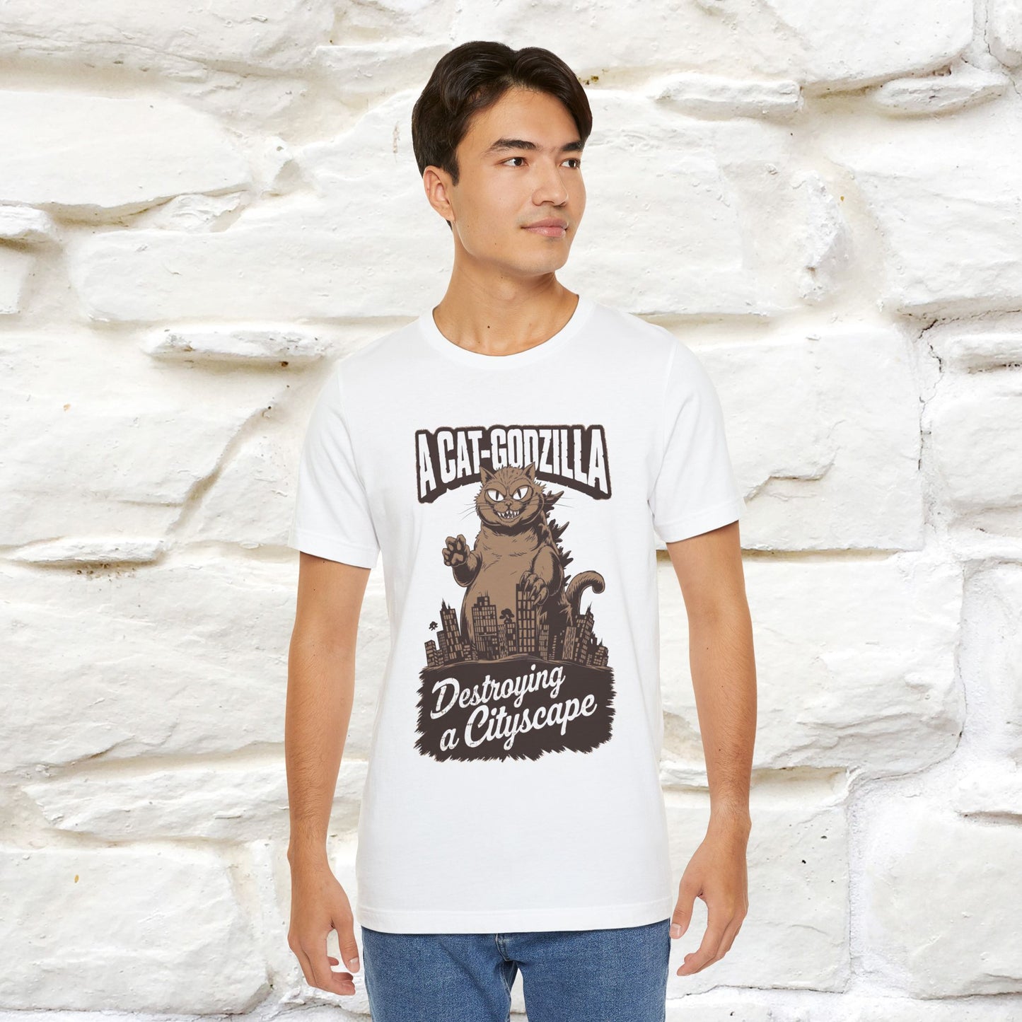 ''A Cat-Godzilla ''| CatT-Shirt | Nunu&Miao Studio