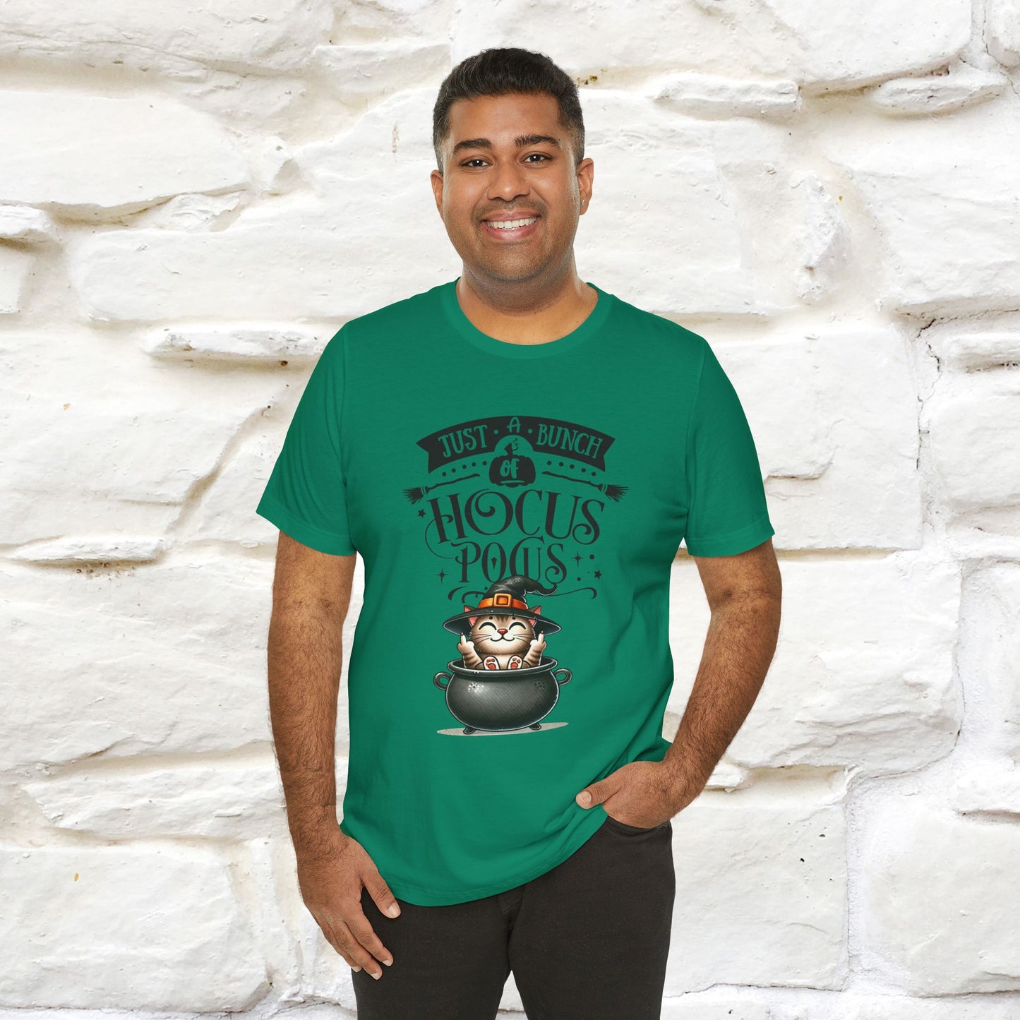 "Just A Bunch Of Hocus Pocus" Cat  T-shirt |Nunu&Miao Studio