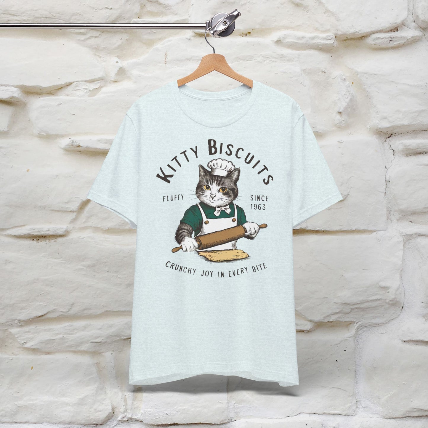 Kitty Biscuits Crunchy Joy T-Shirt | Cat Lover’s Delight for Men & Women | 100% Cotton*