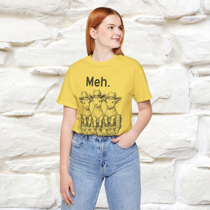 "Meh" Cute T-shirt |Nunu&Miao Studio