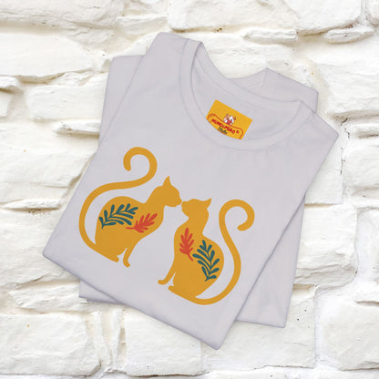 ''Power'' | Cat T-Shirt Front and Back Design | Nunu&Miao Studio