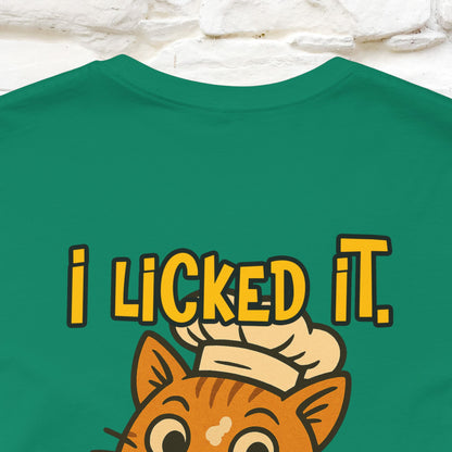 "I Licked It. It's Mine  " |Cat T-Shirt | Nunu&Miao Studio