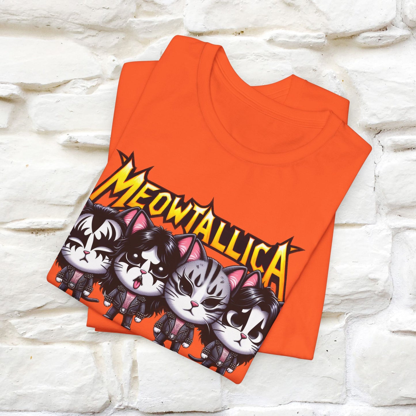 Meowtallica T-Shirt | Rock-Inspired Cat Tee for Men & Women | 100% Cotton*