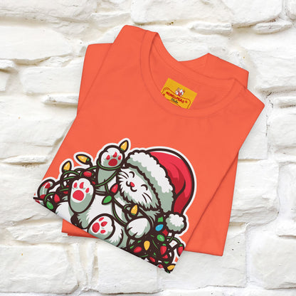 “Purr-Fectly Naughty” | Cat T-Shirt | Nunu&Miao Studio