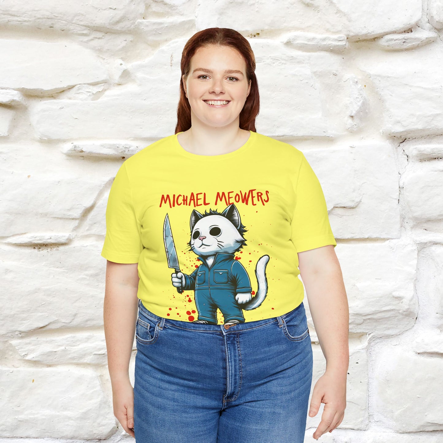 ''Michael Meowers'' Cat T-Shirt |  | Nunu&Miao Studio