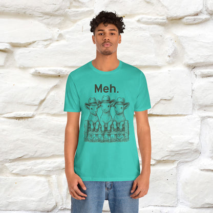 "Meh" Cute T-shirt |Nunu&Miao Studio