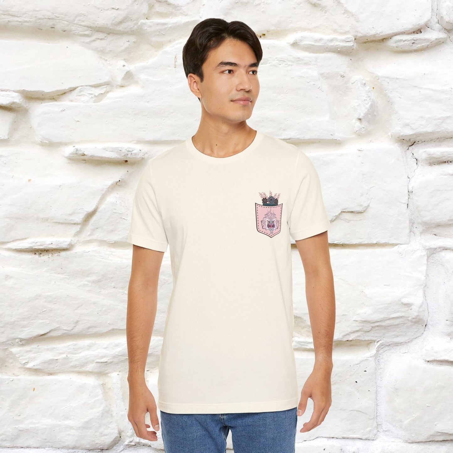 ''Air Fire Cat'' | Cat T-Shirt Front and Back Design | Nunu&Miao Studio
