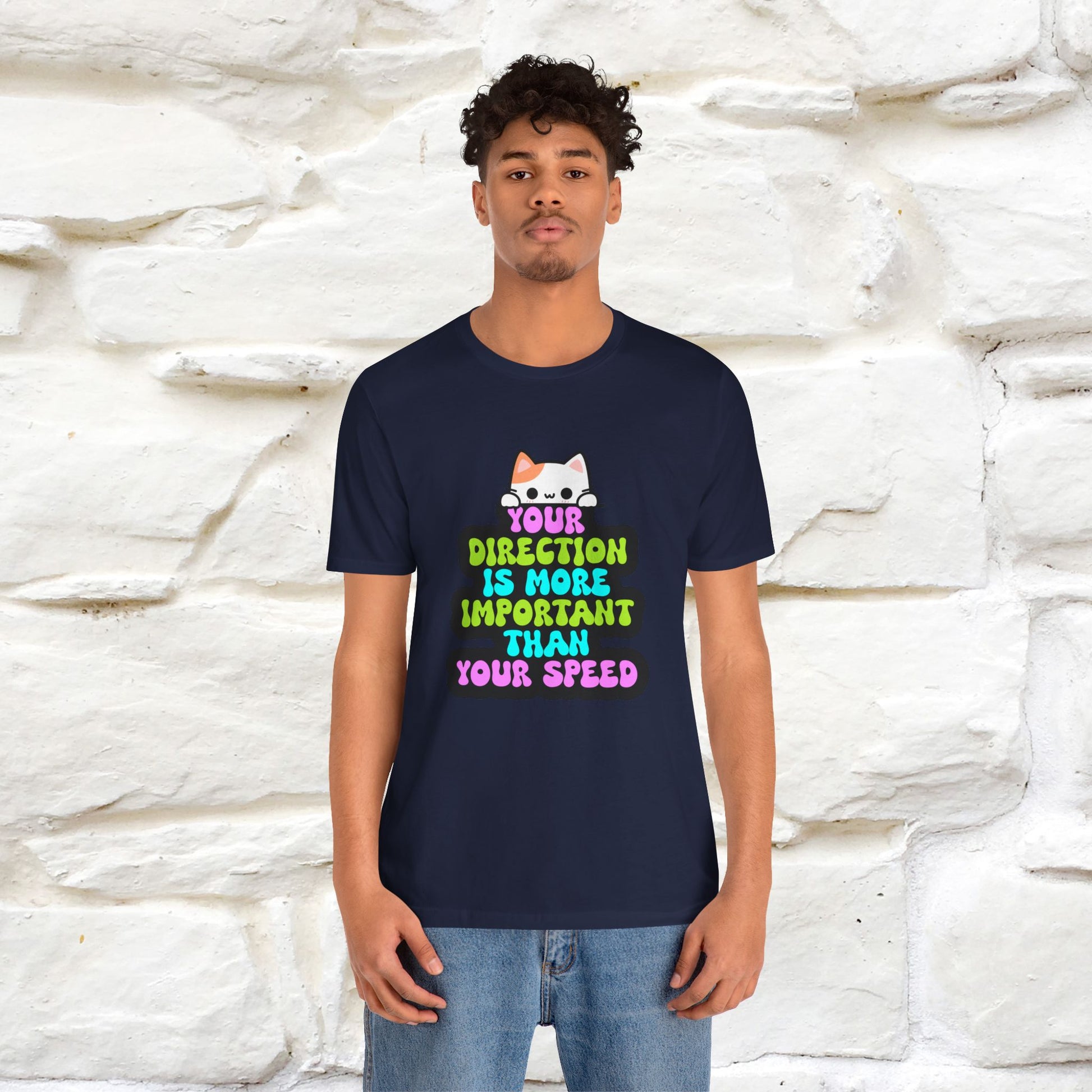 "Your Direction Is More ..." |  Cat T-shirt | Nunu&Miao Studio - Nunu&Miao Studio