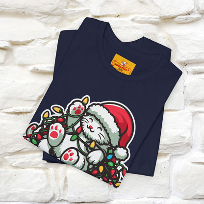 “Purr-Fectly Naughty” | Cat T-Shirt | Nunu&Miao Studio