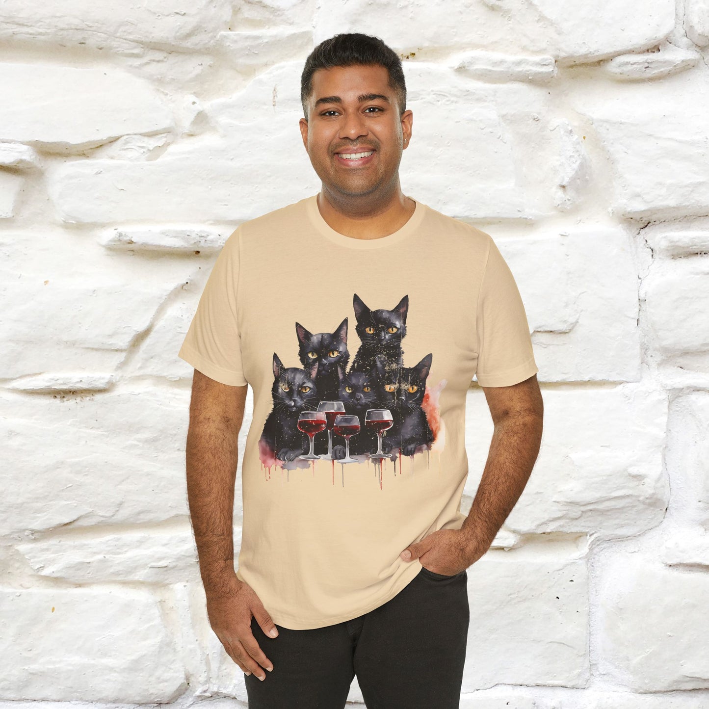 "Black Catty Cocktails" T-Shirt for Men & Women | 100% Cotton*