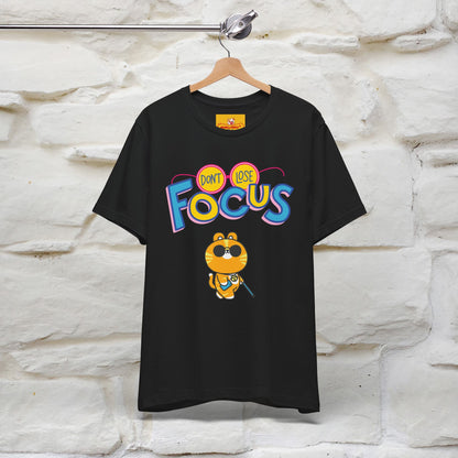 ''Don’t Lose Focus'' Cat T-Shirt | Nunu&Miao Studio