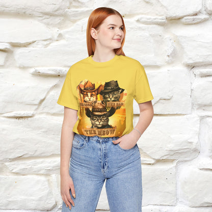 ''The Good, the Bad, and the Meow''| CatT-Shirt | Nunu&Miao Studio