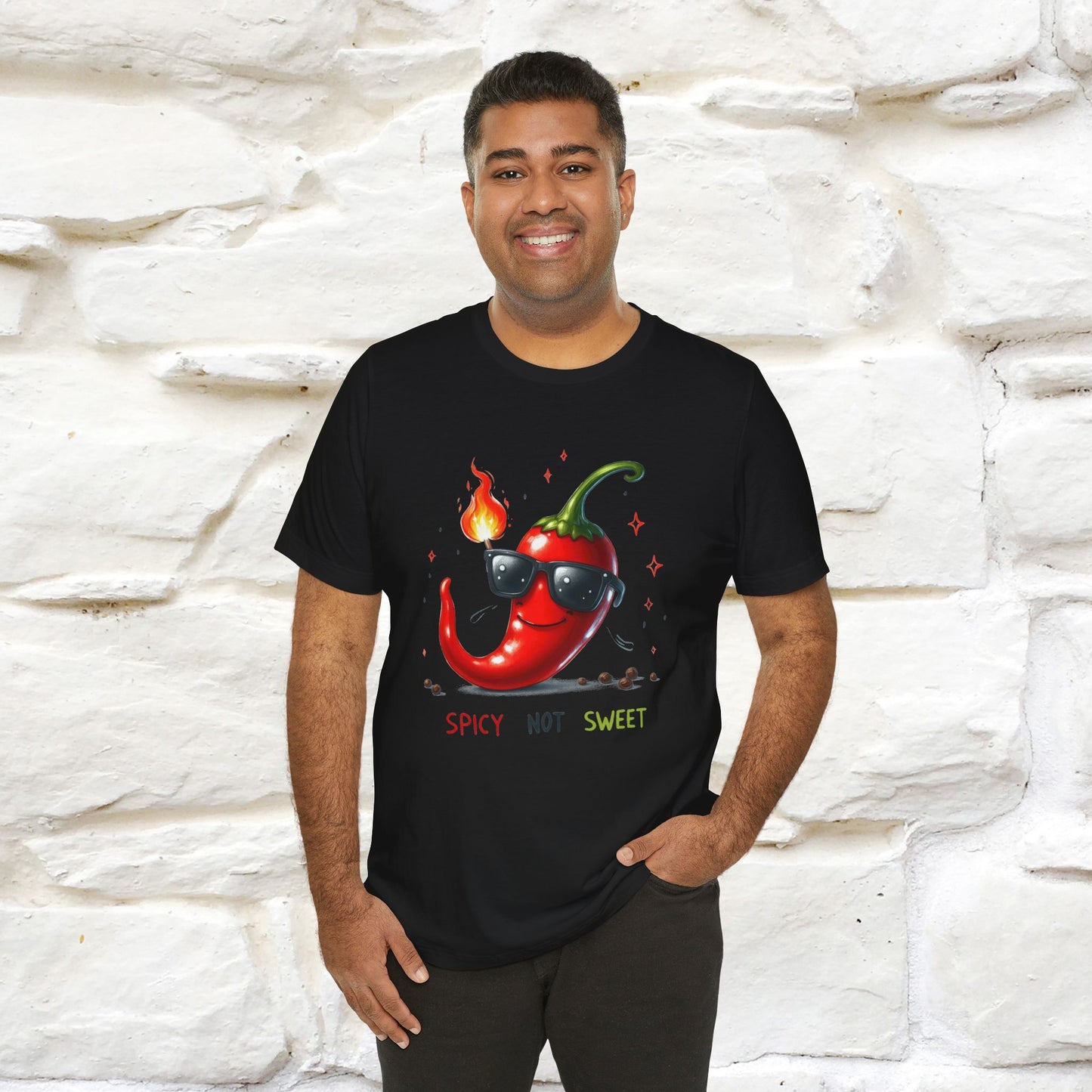 "Spicy Not Sweet" |Funny T-Shirt | Nunu&Miao Studio
