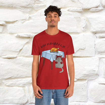 "Feliz Naughty Cat" |Funny Cat T-Shirt | Nunu&Miao Studio