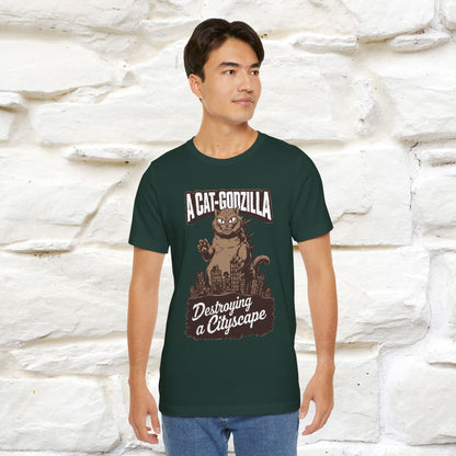 ''A Cat-Godzilla ''| CatT-Shirt | Nunu&Miao Studio