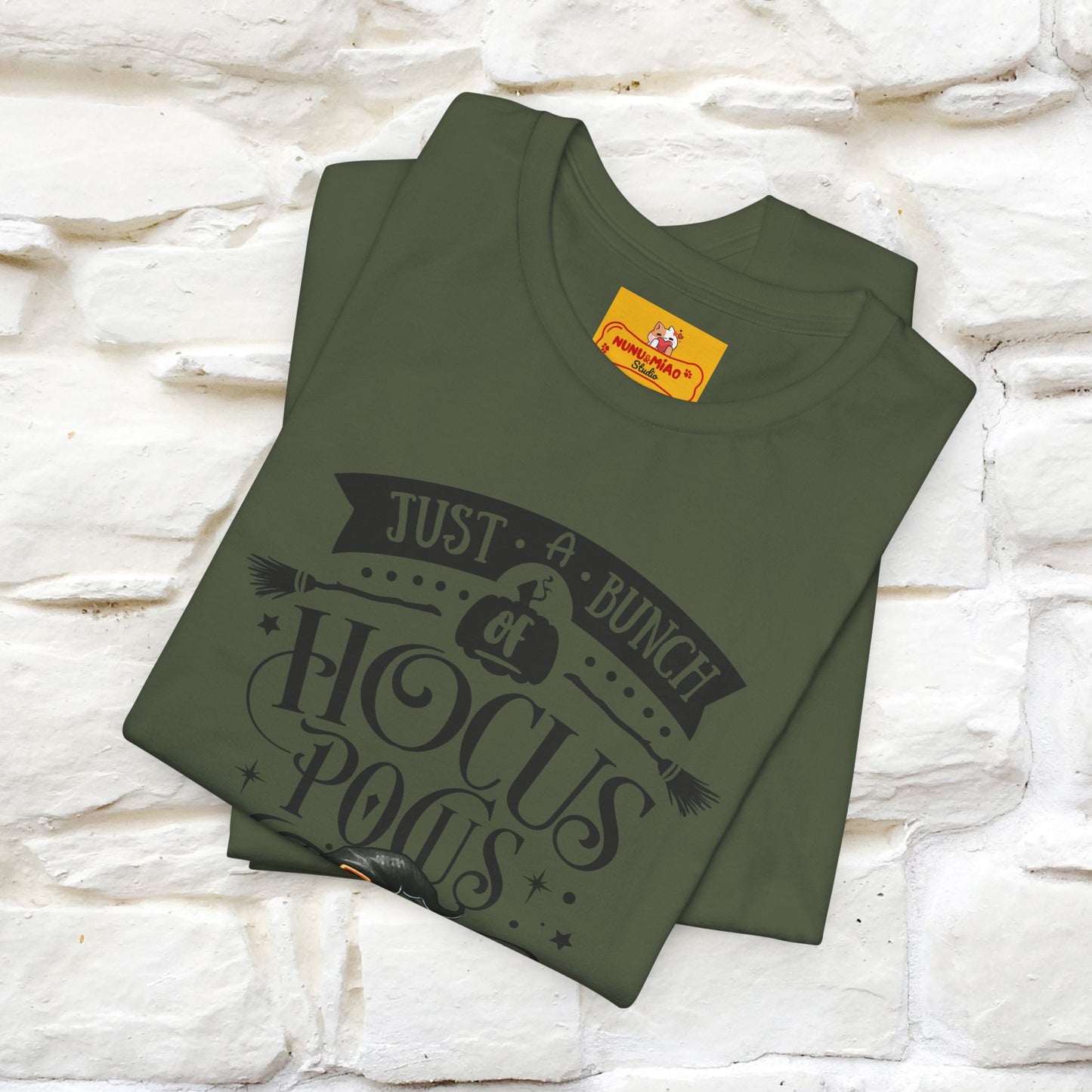 "Just A Bunch Of Hocus Pocus" Cat  T-shirt |Nunu&Miao Studio