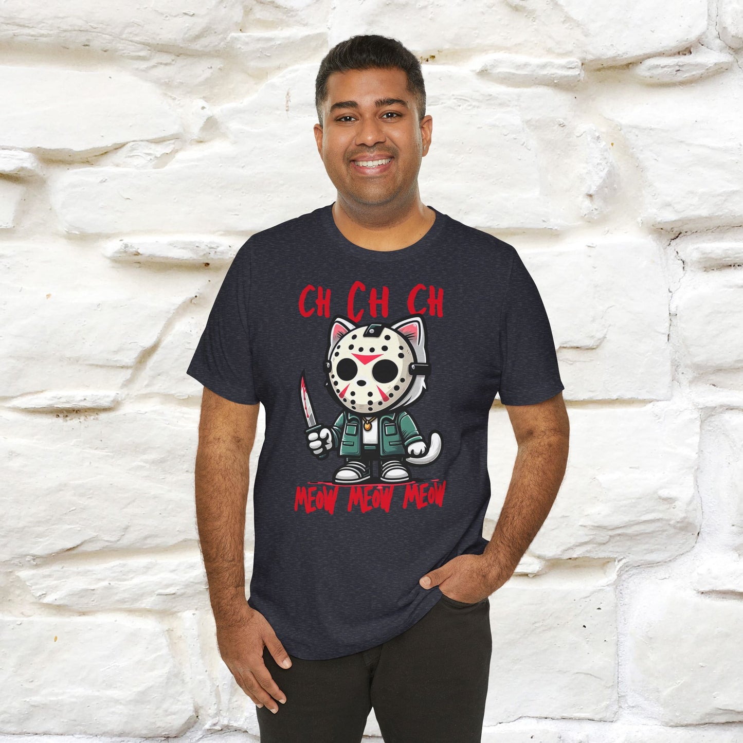 Paws N' Roses T-Shirt | Rock-Inspired Cat Lover Tee for Men & Women | 100% Cotton*