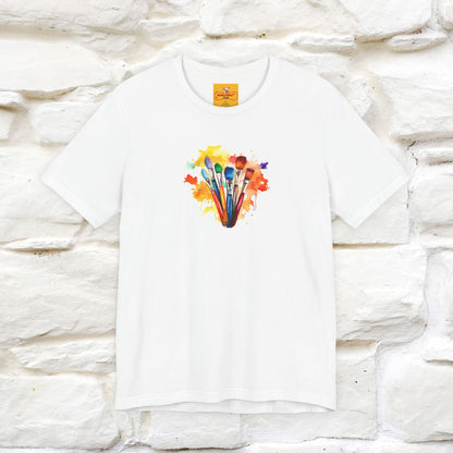 "Il Pittore'' Cat T-Shirt Front and Back Design | Nunu&Miao Studio
