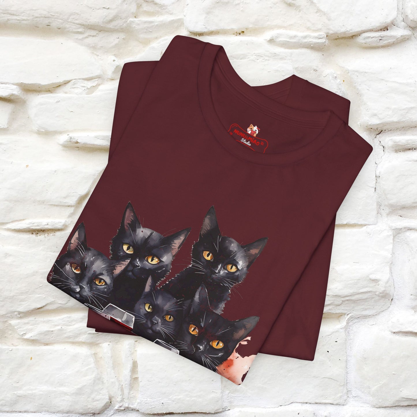 "Black Catty Cocktails" T-Shirt for Men & Women | 100% Cotton*