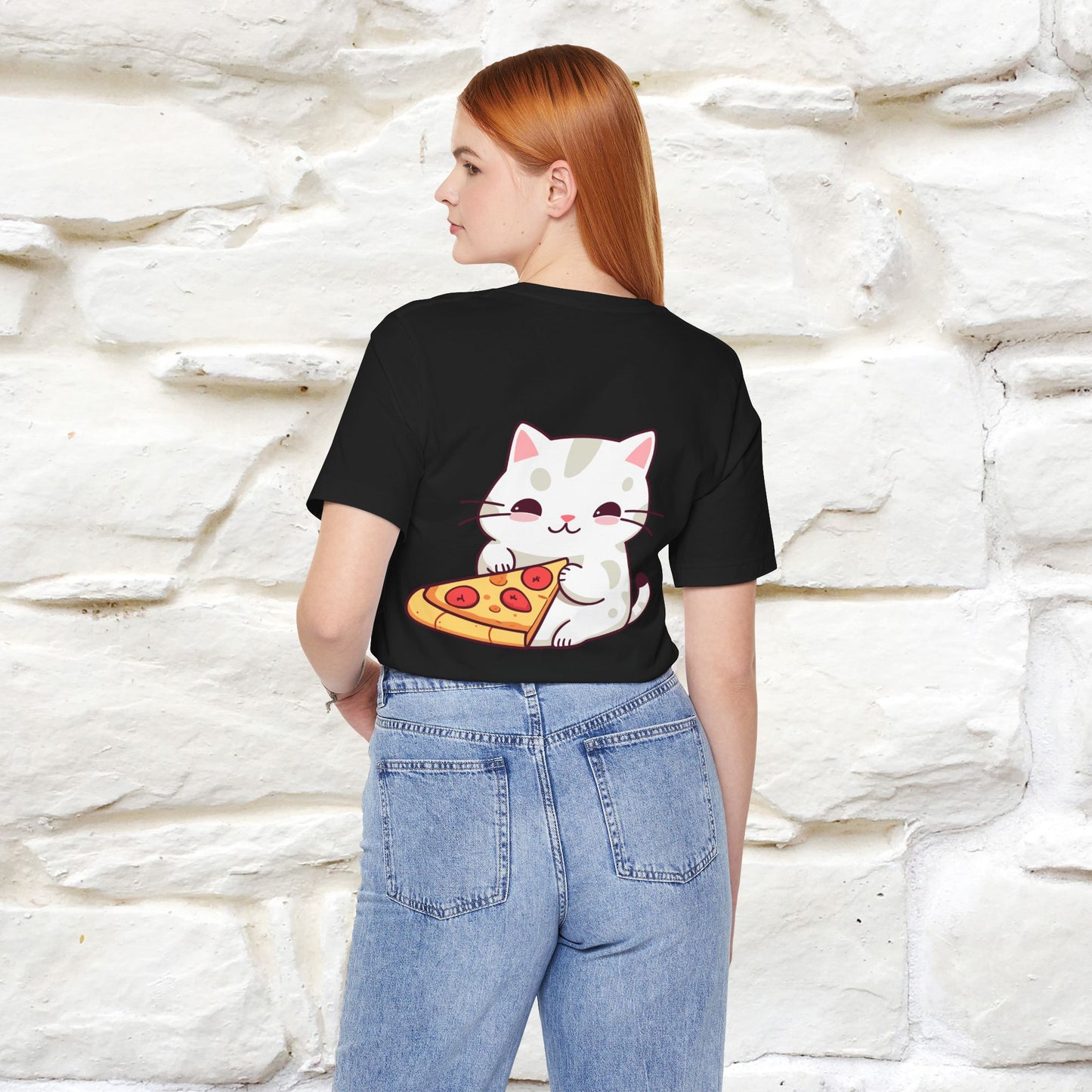 "I Love Pizza"| Cat T-shirt | Nunu&Miao Studio
