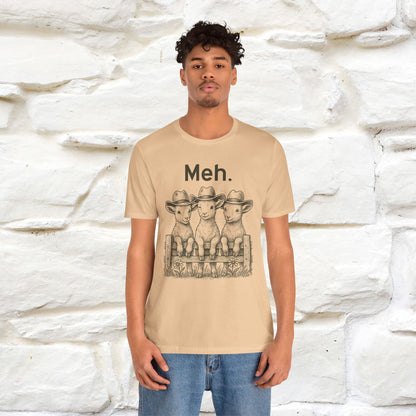 "Meh" Cute T-shirt |Nunu&Miao Studio