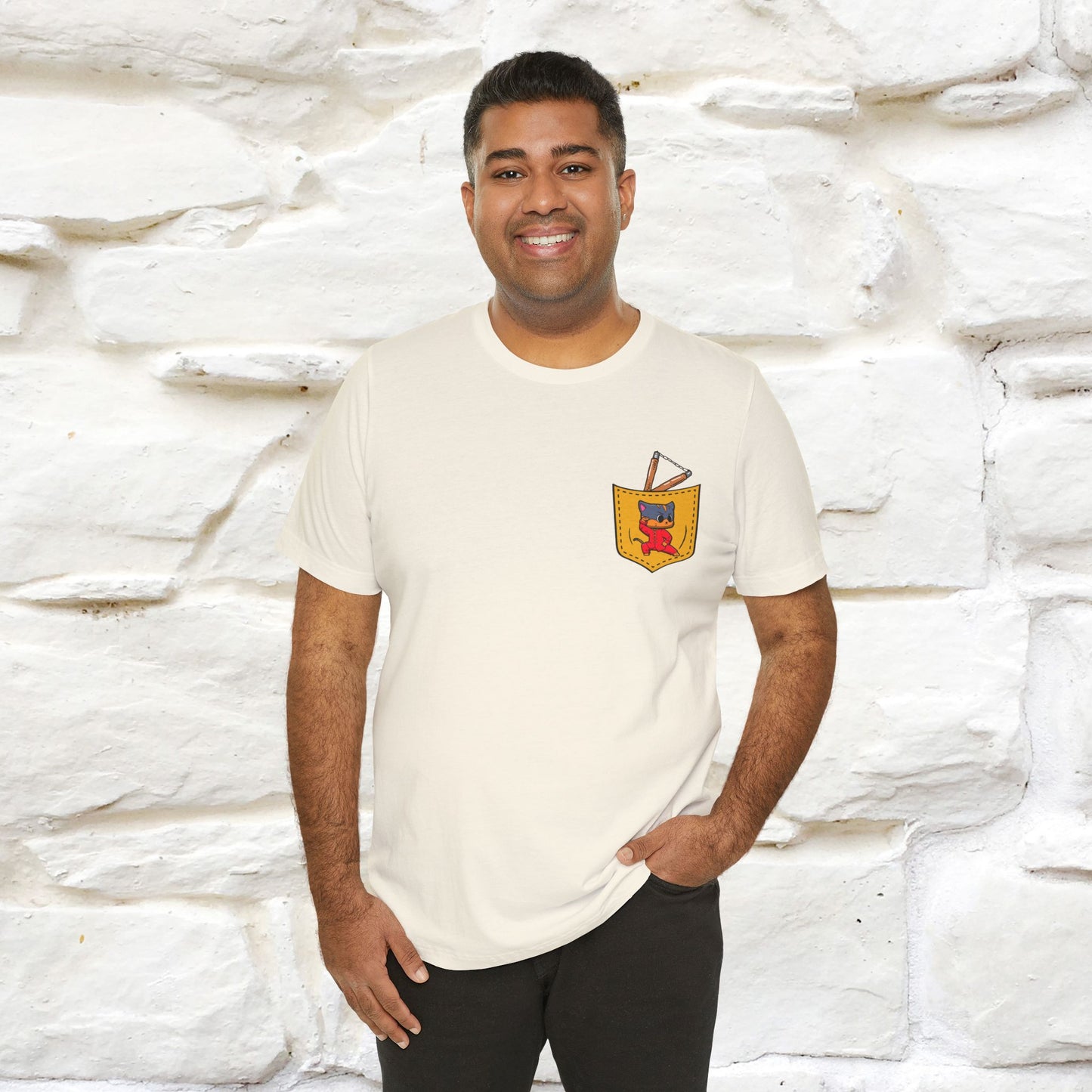 "Be Like Water: Cattitude Master | Cat T-Shirt |Nunu&Miao Studio
