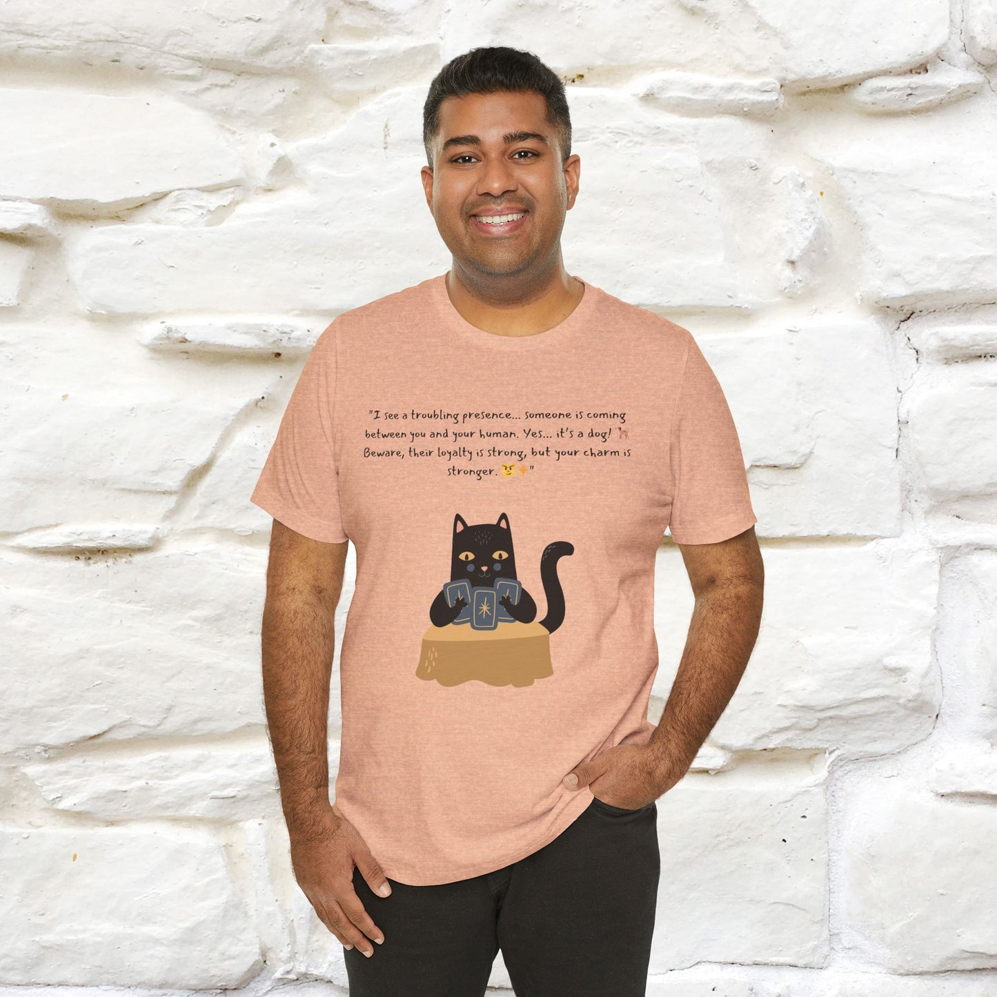 "The Cat's Tarot: Secrets Revealed" Cat T-Shirt for Men & Women | 100% Cotton*