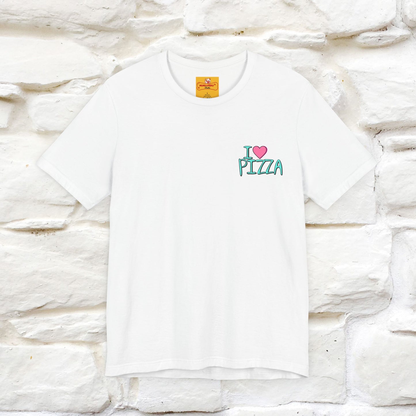 "I Love Pizza"| Cat T-shirt | Nunu&Miao Studio