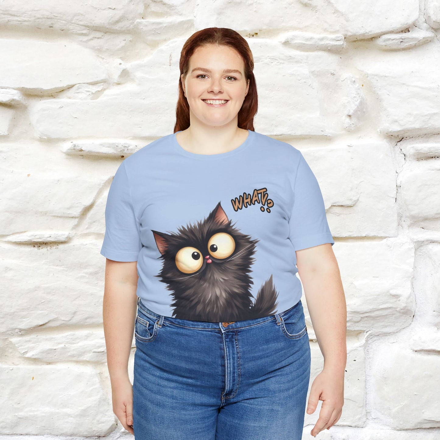 ''What ?'' | Cat T-Shirt  | Nunu&Miao Studio