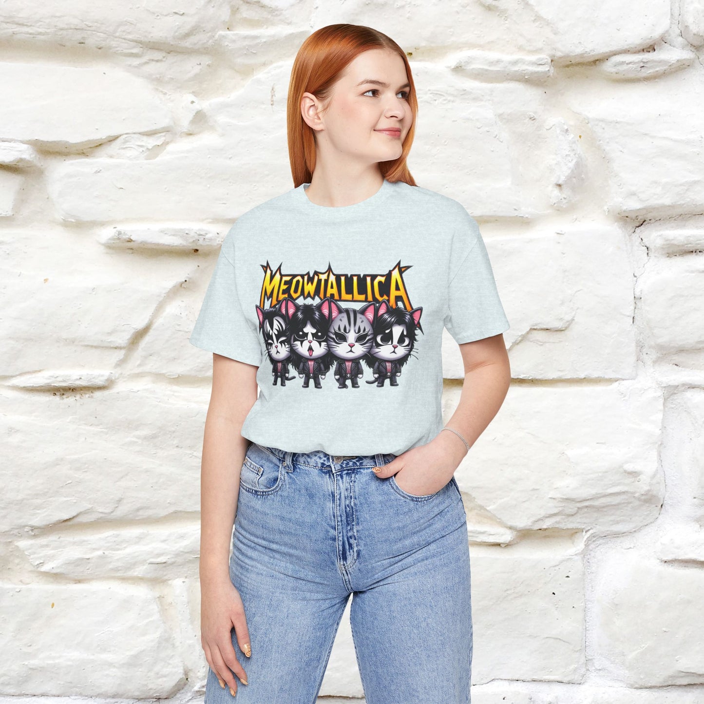 Meowtallica T-Shirt | Rock-Inspired Cat Tee for Men & Women | 100% Cotton*