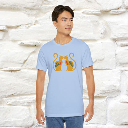 ''Power'' | Cat T-Shirt Front and Back Design | Nunu&Miao Studio
