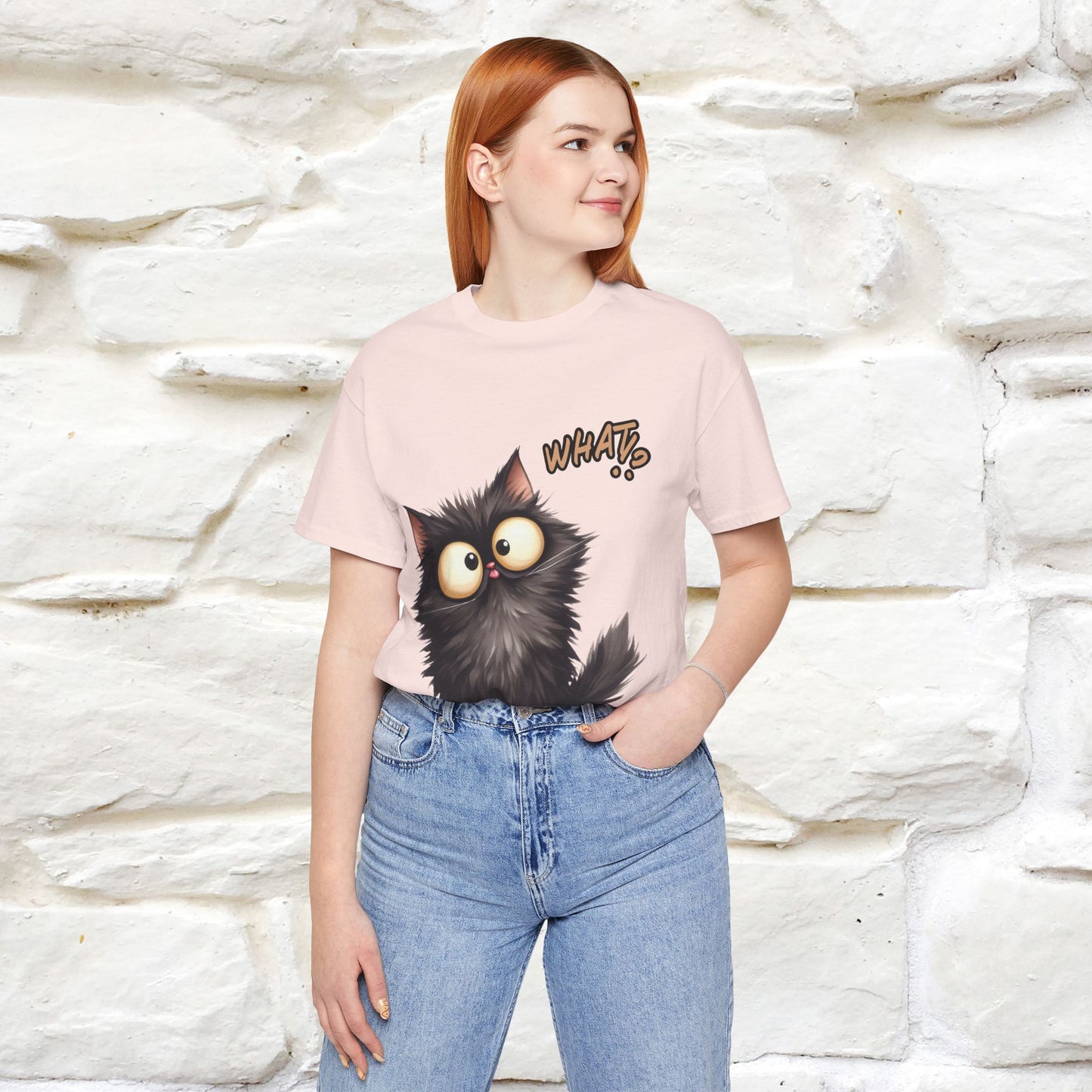 ''What ?'' | Cat T-Shirt  | Nunu&Miao Studio