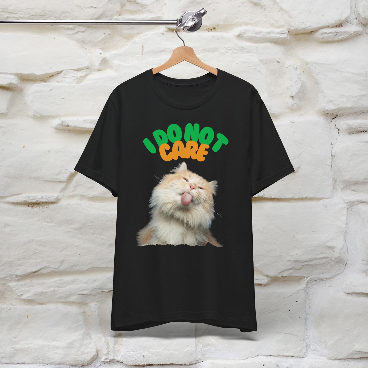 ''I Do Not Care''  Cat T-shirt for Men and Women  100% Cotton*