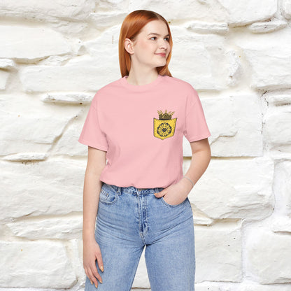 ''Black Cat Circle'' Cat T-Shirt Front and Back Design | Nunu&Miao Studio