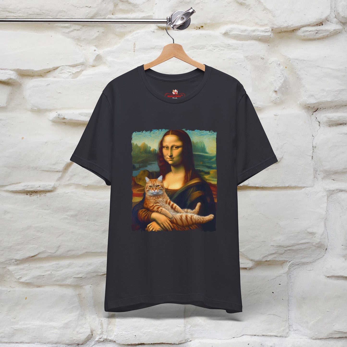 Mona Lisa’s Cat T-Shirt | Classic Art-Inspired Cat Tee for Men & Women | 100% Cotton*