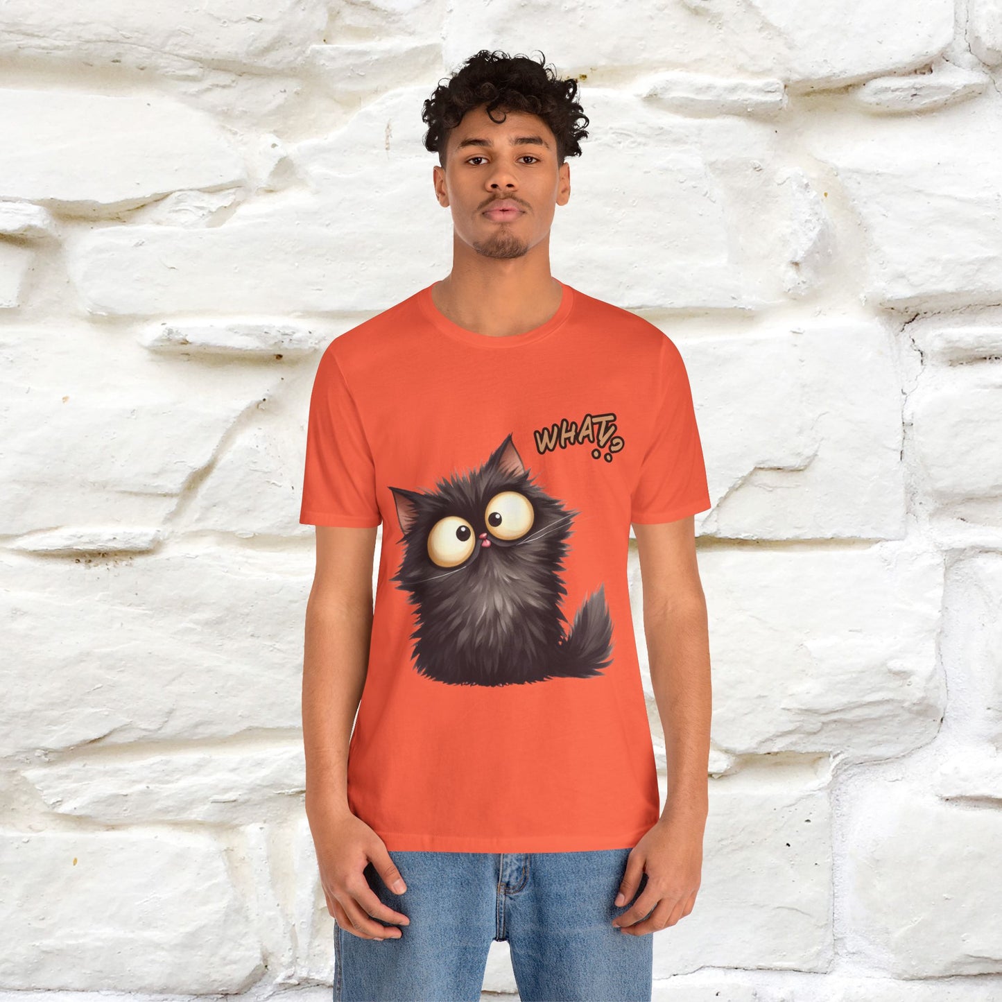 ''What ?'' | Cat T-Shirt  | Nunu&Miao Studio
