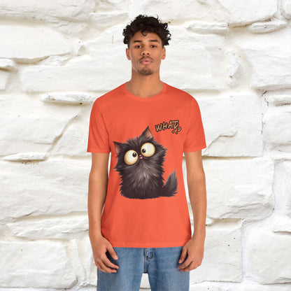 ''What ?'' | Cat T-Shirt  | Nunu&Miao Studio