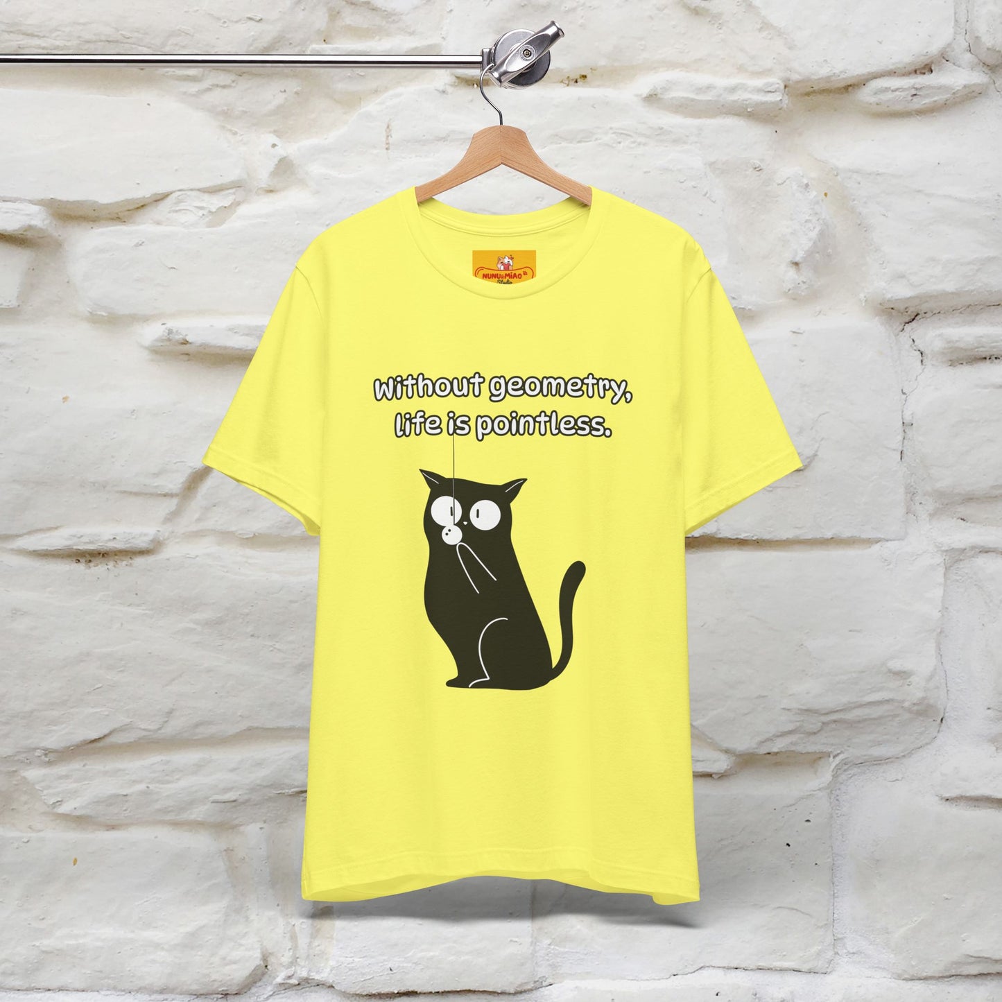 ''Without geometry, life is pointless.''| Funny T-Shirt | Nunu&Miao Studio