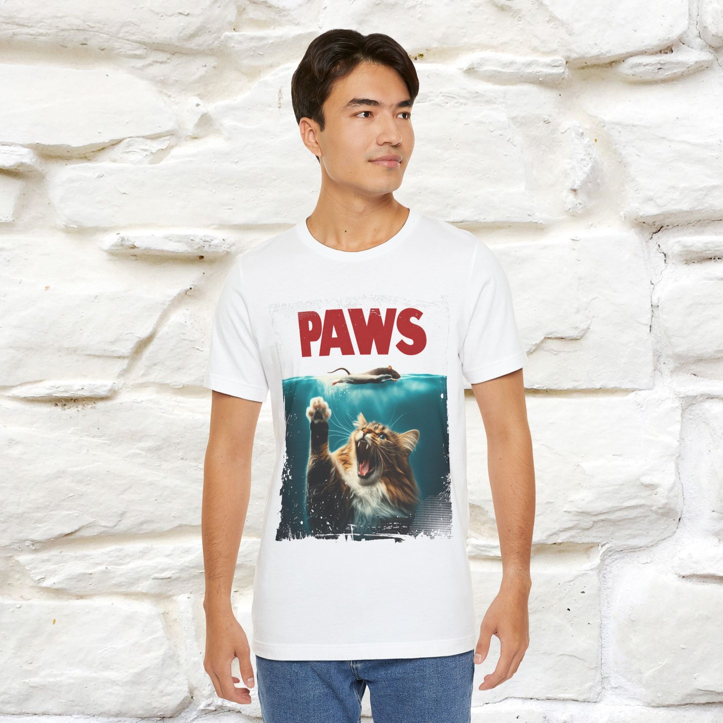 ''Paws'' Cat T-Shirt |  | Nunu&Miao Studio