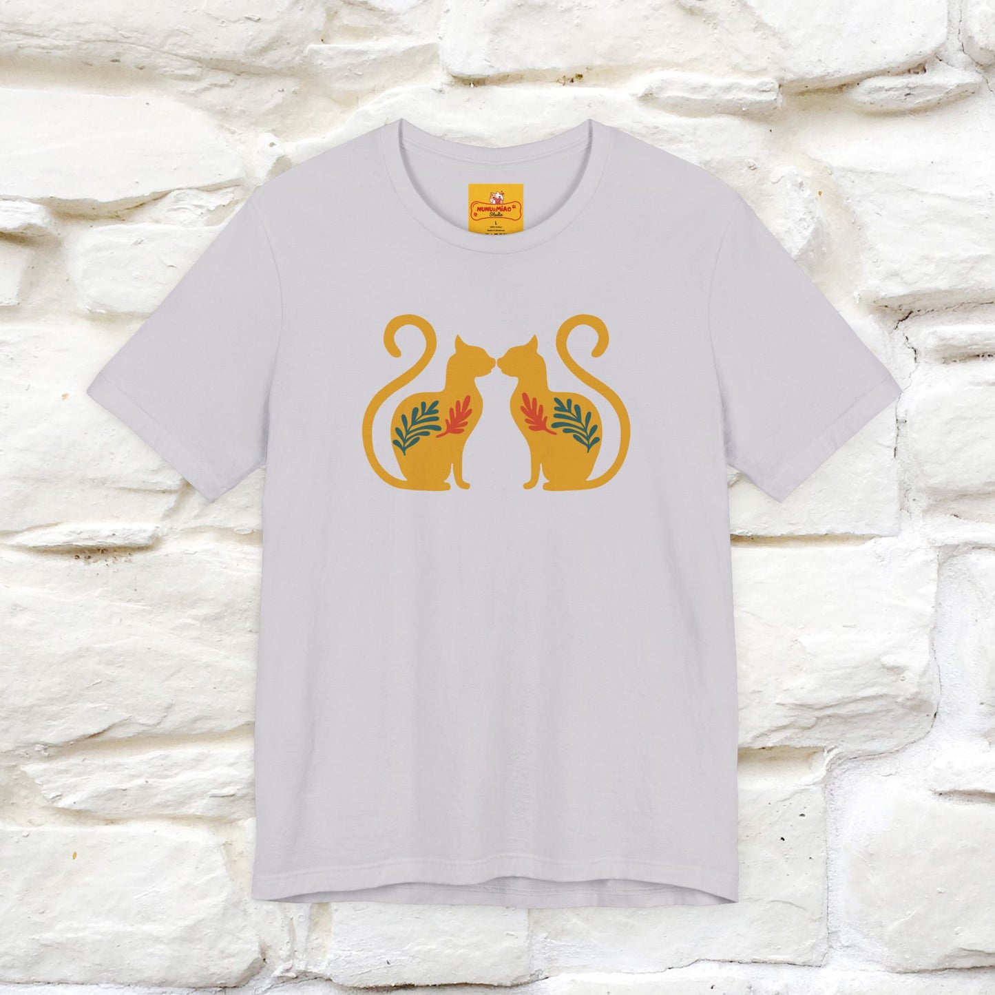 ''Power'' | Cat T-Shirt Front and Back Design | Nunu&Miao Studio