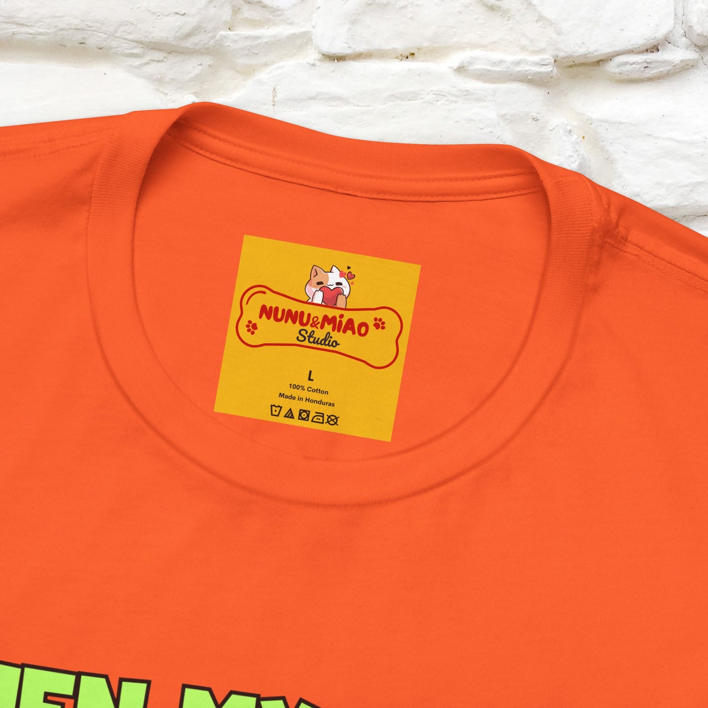 "When My Sister Cooks" Funny Cat  T-shirt |Nunu&Miao Studio