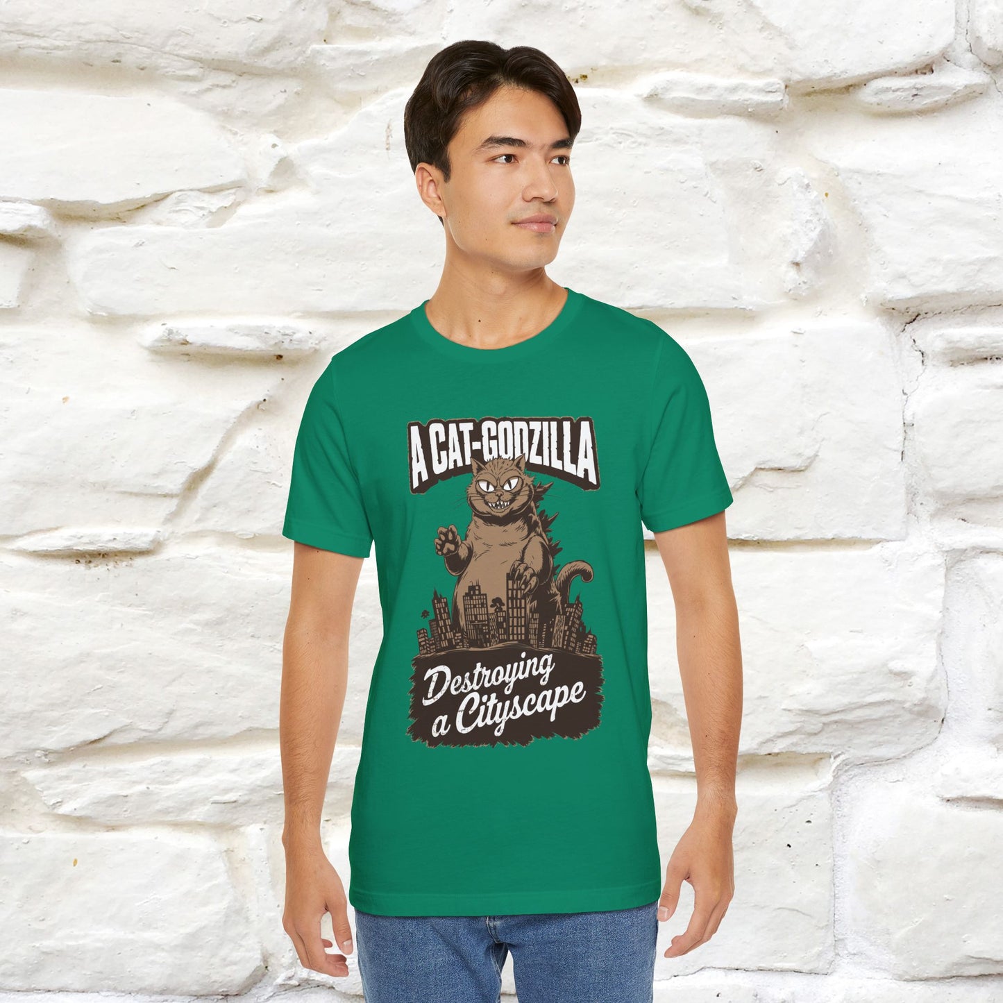 ''A Cat-Godzilla ''| CatT-Shirt | Nunu&Miao Studio