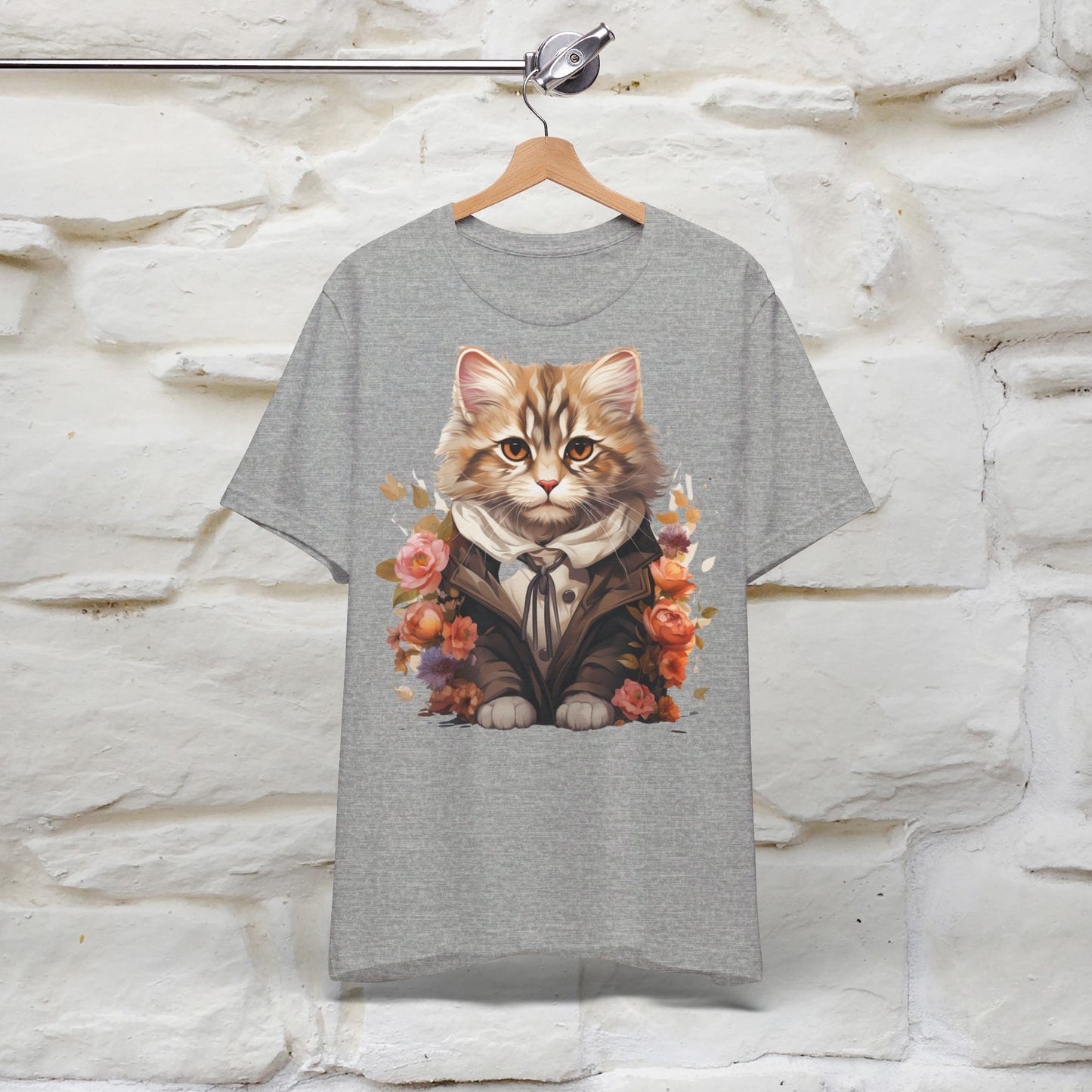 ''Charismatic'' Cat T-shirt for Women 100% Cotton* - Nunu&Miao Studio