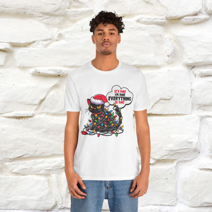 “Everything Is Fine..” | Cat T-Shirt | Nunu&Miao Studio