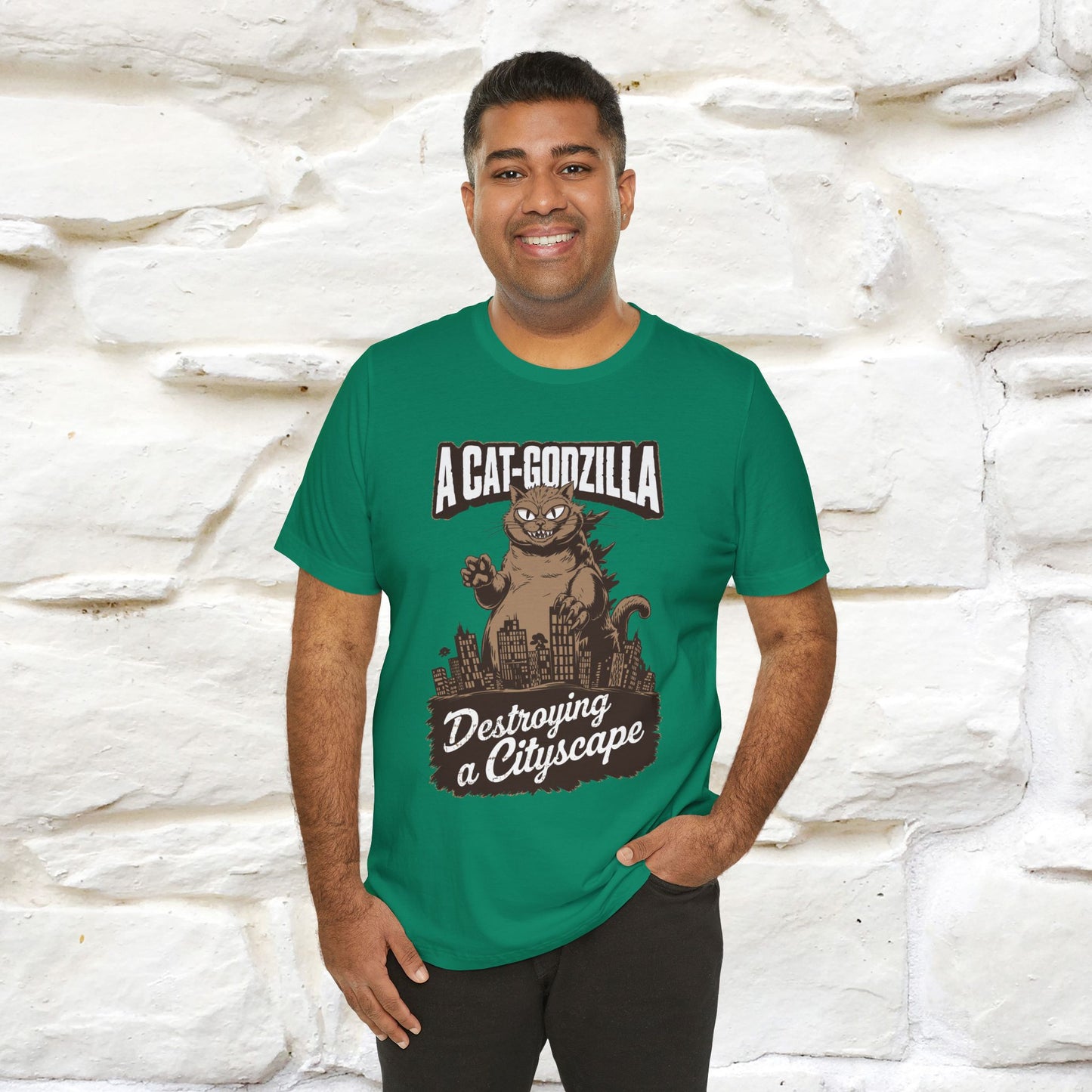 ''A Cat-Godzilla ''| CatT-Shirt | Nunu&Miao Studio