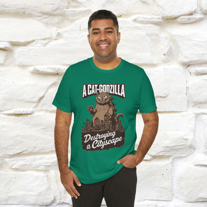 ''A Cat-Godzilla ''| CatT-Shirt | Nunu&Miao Studio