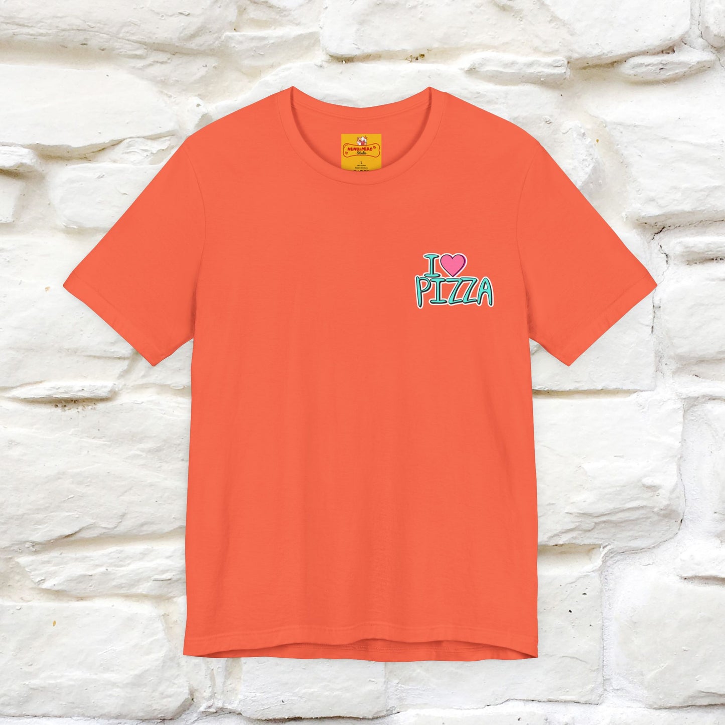 "I Love Pizza"| Cat T-shirt | Nunu&Miao Studio