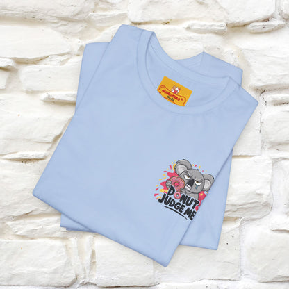 "Donut Judge Me " |Funny  T-Shirt | Front & Back Design | Nunu&Miao Studio